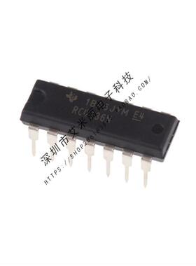 全新进口 RC4136N RC4136DB 直插DIP-14 四路通用运算放大器