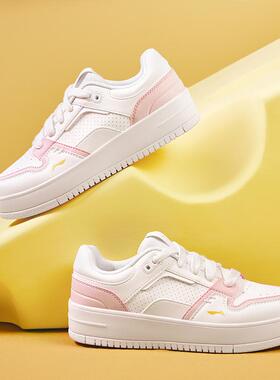 李宁奶酪板鞋经典时尚百搭减震耐磨防滑防水休闲运动元气25冬季女