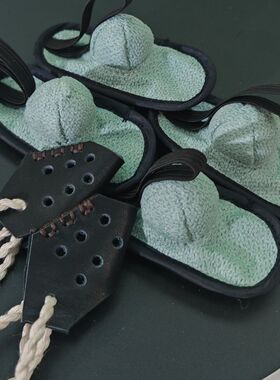 斗鸡嘴套拐套纯牛皮斗鸡用品斗鸡护嘴护越南颜色随机斗鸡护拐