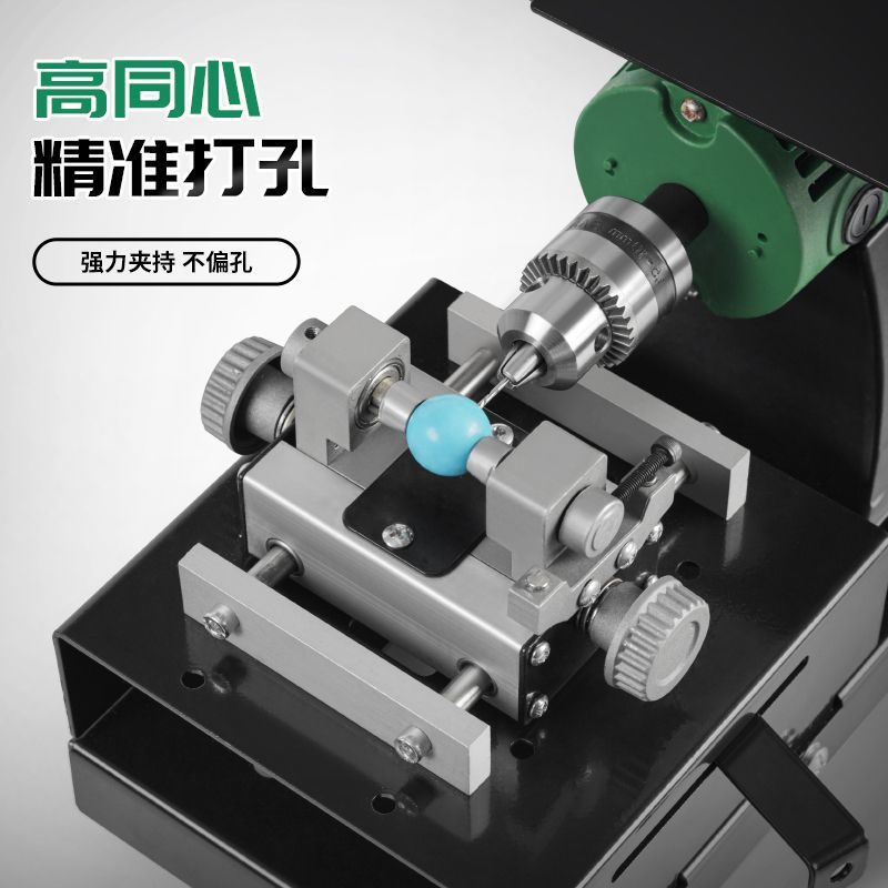 多功能翡翠切割机台磨机蜜蜡圆珠加工工具打磨抛光打孔玉石雕刻机