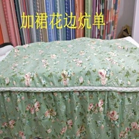 Tatami trải giường một chiếc váy chống trượt 3 35 4 m lớn 炕 vải lanh bằng vải lanh lớn chiếu đơn - Váy Petti giường váy