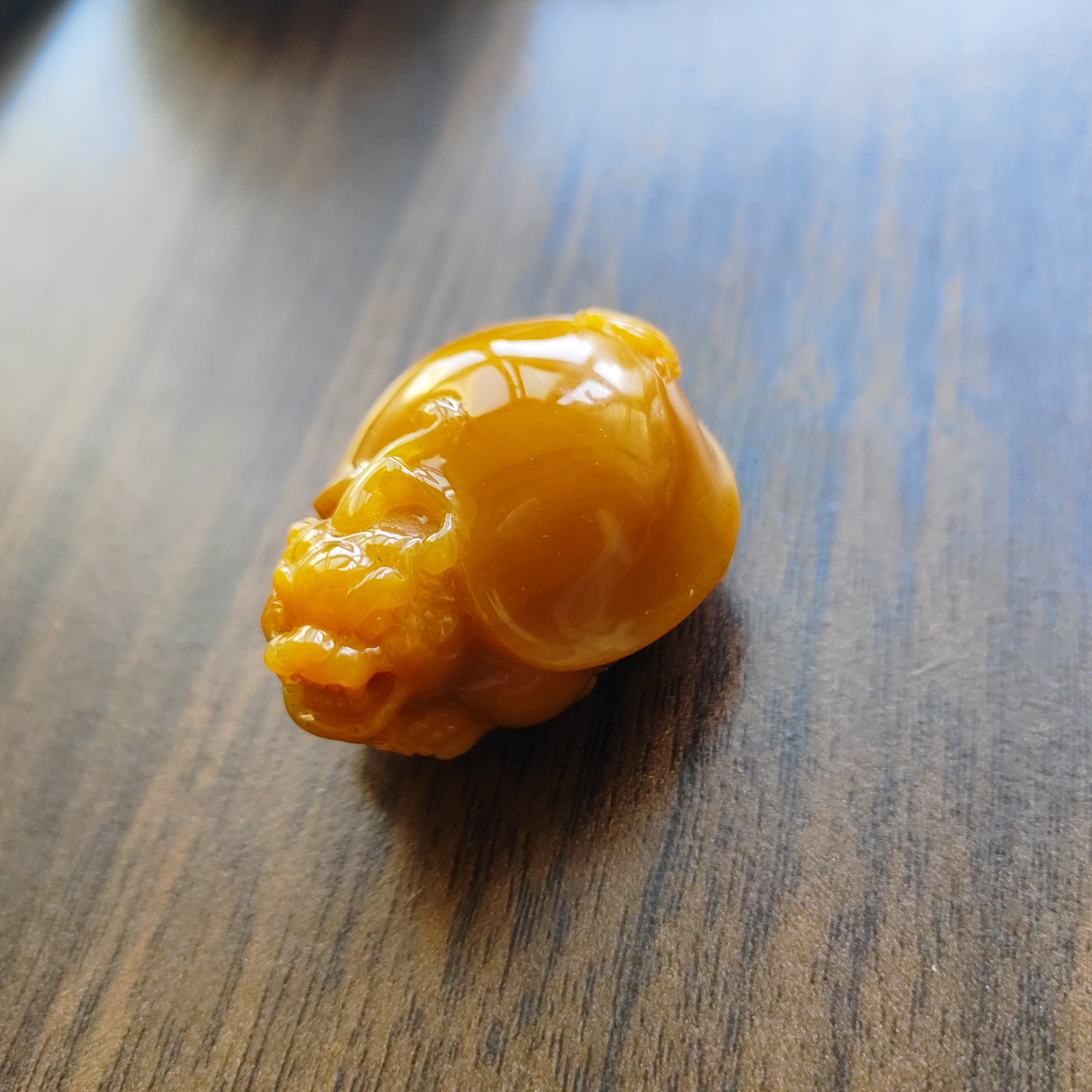 有证书招财进宝正品黄龙玉龟挂件天然原矿玉石龙龟挂坠48*37*30