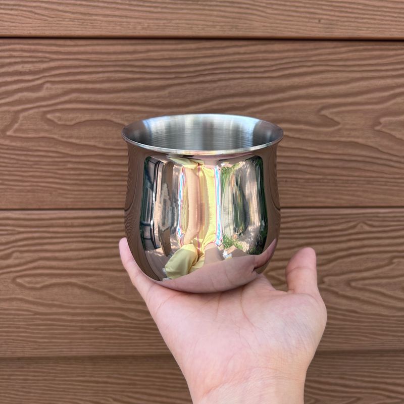 304不锈钢杯子三层钢复合一体