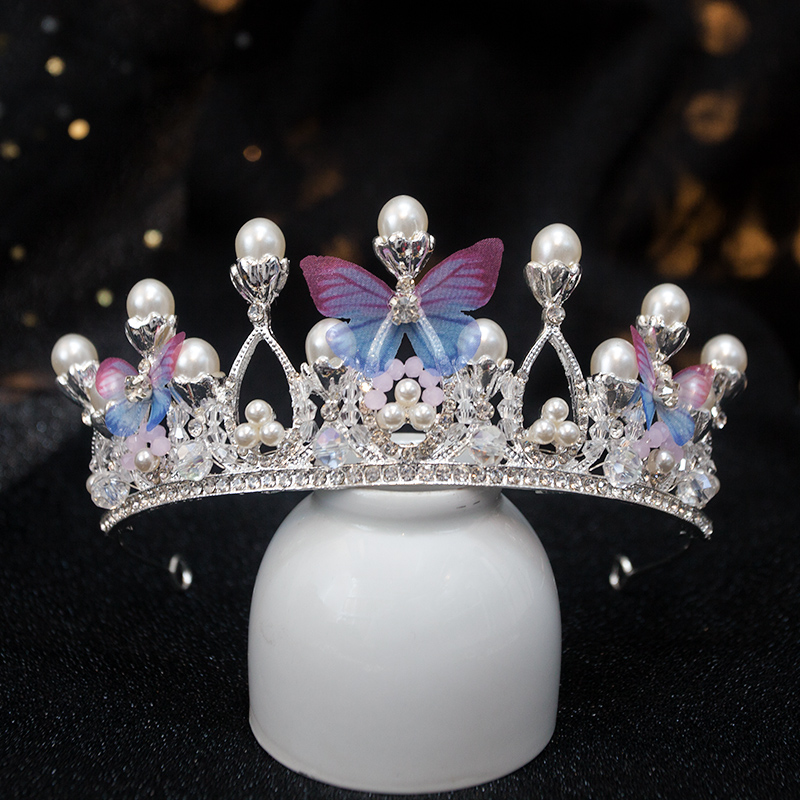 新款儿童皇冠头饰公主发箍可爱