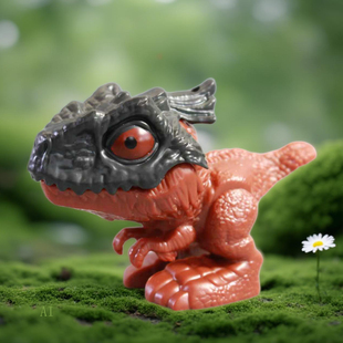 咬手网红恐龙公仔玩偶盲袋可当笔帽咬东西的恐龙宝宝侏罗纪玩具