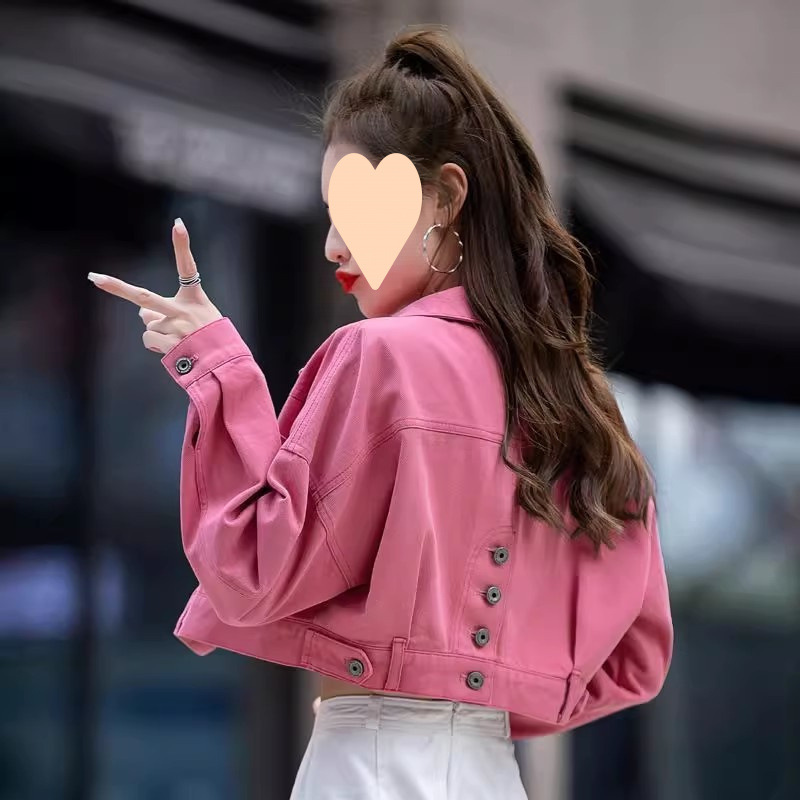 短款牛仔外套女设计高级感小众2025年新款上衣女士夹克春秋小个子