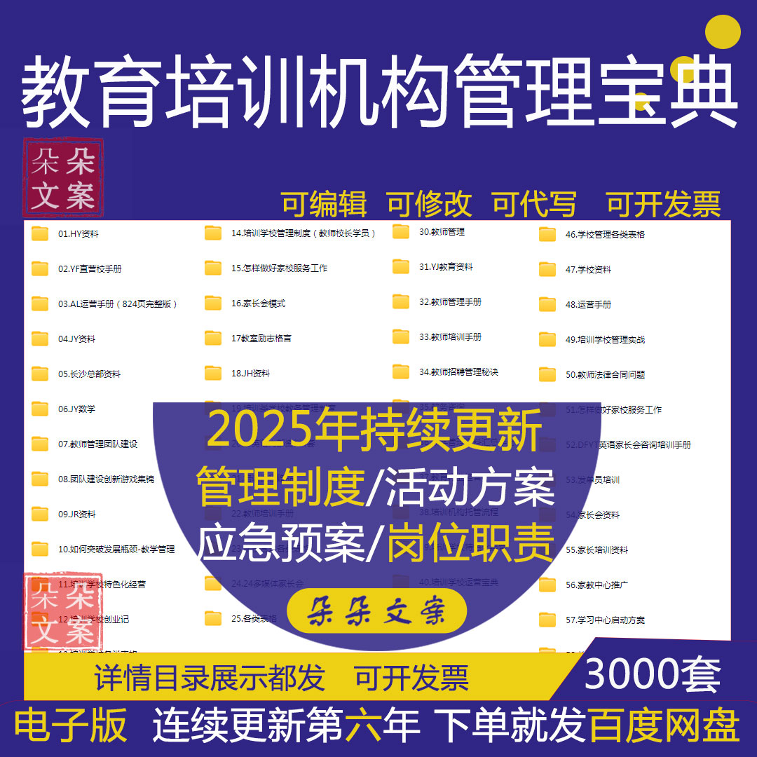 教育培训机构管理宝典特色化经营教师管理团队及学习中心启动方案