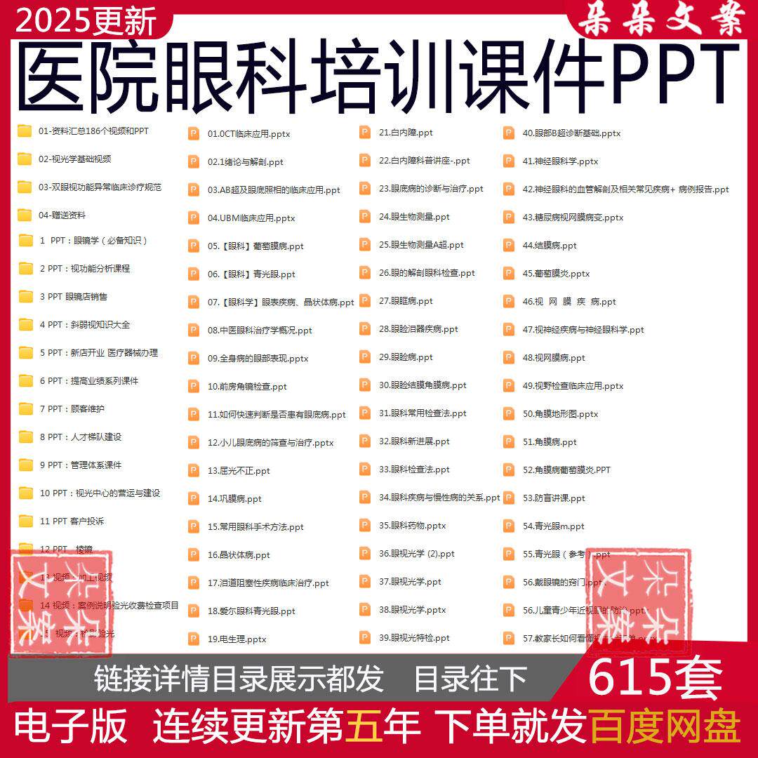 医院眼科培训课件PPT白内障眼睑病葡萄膜炎青光眼眼科基础常检查