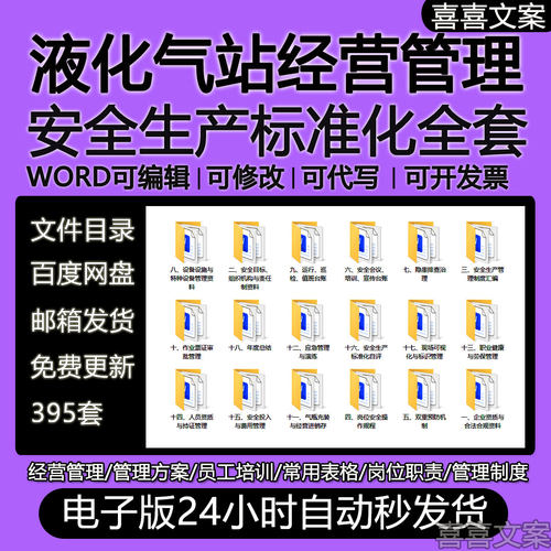 液化气站管理制度安全会议培训ppt试题宣传及安全生产标准化台账