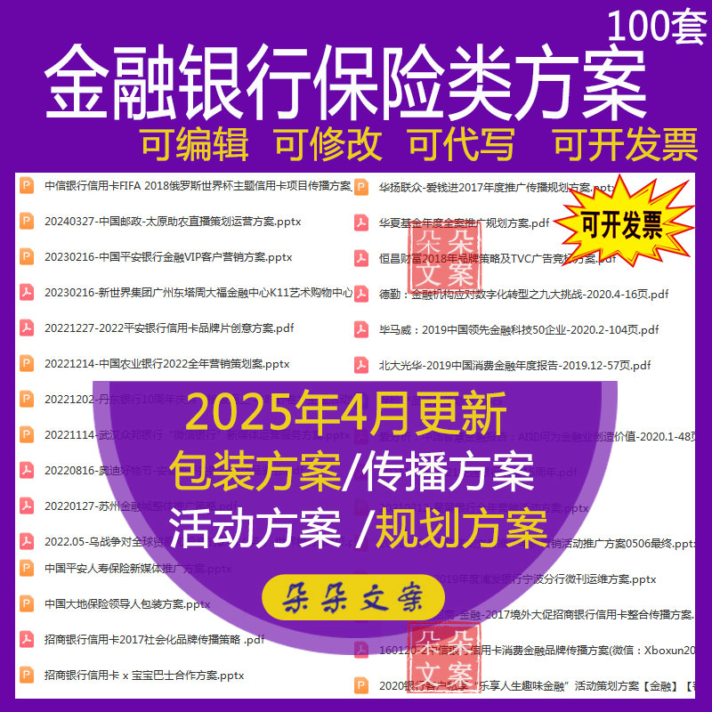 金融银行保险类方案4A广告公司创意策划全案策略营销活动推广方案