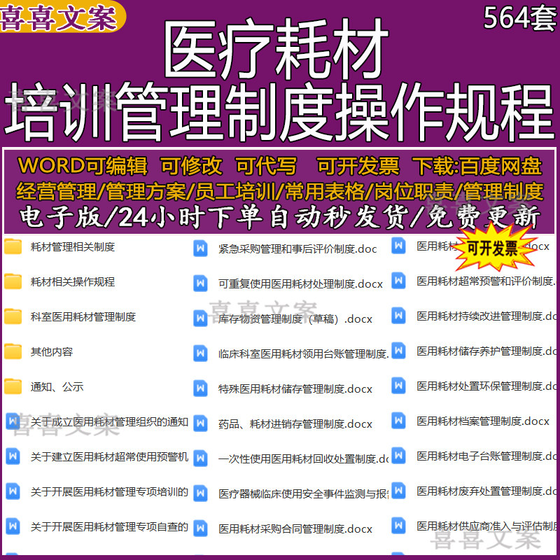 医疗耗材培训相关文件口腔科库存物资急诊抢救室医用耗材管理制度