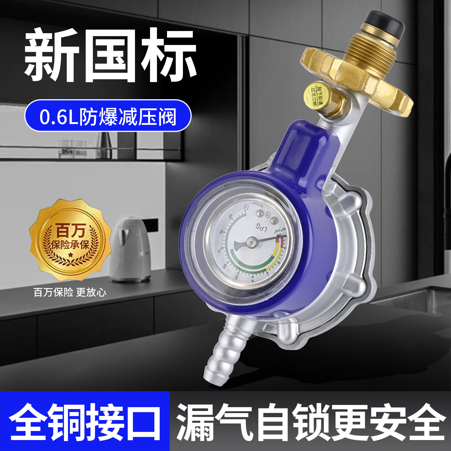 新国标定压防爆家用低压阀