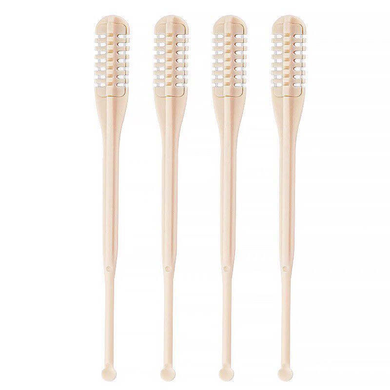 双面旋转鼻毛修剪器手动便携男士专用去鼻毛神器小剪刀实用鼻孔剃