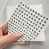 无洞个性 眉钉贴唇钉贴自粘免打孔泪钻酒窝假眉鼻耳钉贴唇环肚脐钉