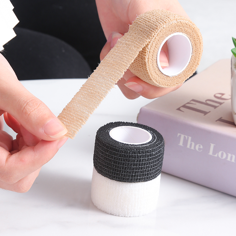 医用自粘弹力绷带运动护指足球固定加压手指保护绑带实用纱布胶带