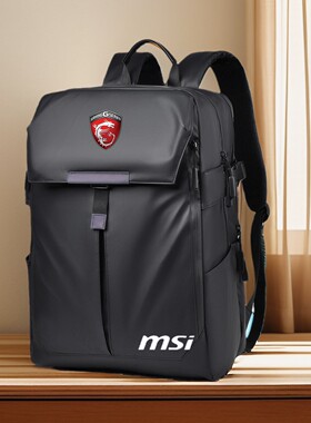 适用于微星刃影16笔记本15.6寸电脑包魔影15双肩包泰坦17防水背包2024保护套泰坦GP78HX书包