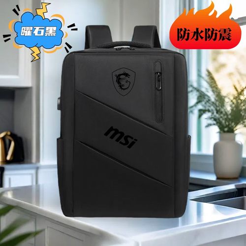 适用于微星MSI雷影15/17双肩包神影16笔记本电脑包泰坦GP78HX防震背包15.6寸旅行GF76书包星影15保护套魔影16
