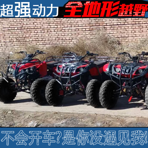 全地形四轮越野沙滩车大型汽油卡沙滩车