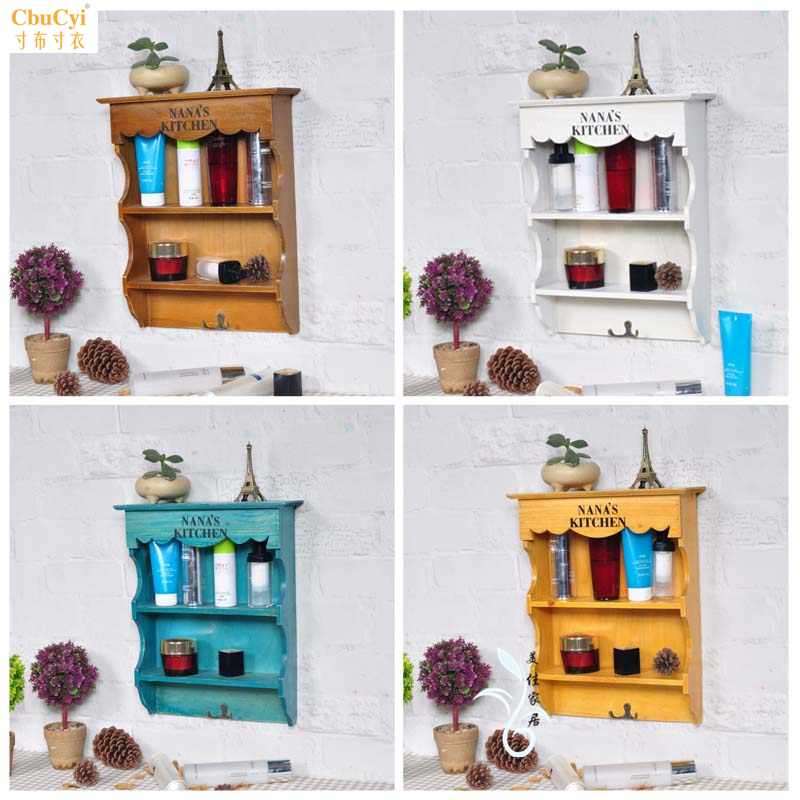 包邮zakka杂货复古墙上置物架创意格子储物柜收纳柜墙壁装饰|ruв категории Домашний быт, роспись - от Buy2taobao.com для оказания профессиональной услуги покупки агента Taobao