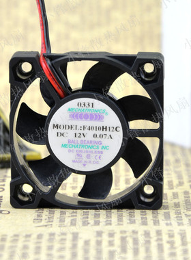 全新南韩 F4010H12C 4010 12V 0.07A 电源 监控录像机散热风扇