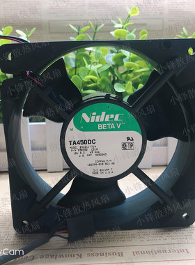 原装nidec TA450DC B33211-71A 12038 12v 0.49A 服务器机箱风扇