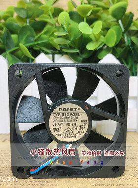 全新德国Ebm-papst超静音风扇TYP 612F/39L 6015 12V 34mA 0.41W