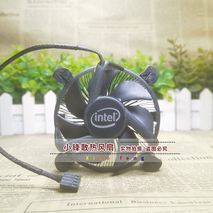Intel英特尔原装铜芯风扇散热器7代10代1200针脚l3 10105F 10400F