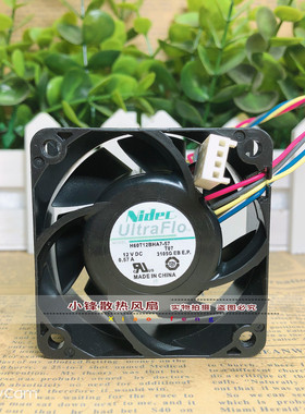 原装 NIDEC H60T12BHA7-57 6CM 6025 12V 0.57A 大风量 散热风扇