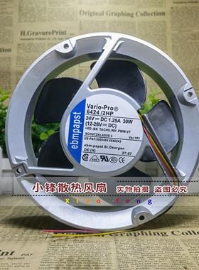 ebmpapst TYP 6424 TDR 2/2H/12H/2HR/2HP/12TDHR/HR 变频器 风扇