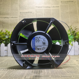24V 21W 变频器 ebmpapst 散热风扇 17cm 6424HR 17251 原装 0.88A