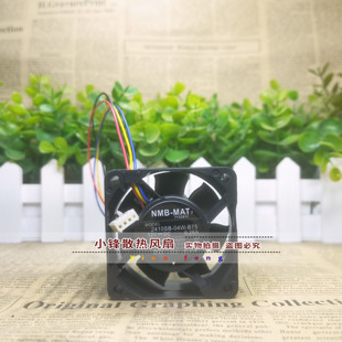 04W B75 0.26A NMB 机箱变频器散热风扇 12V 2410SB 6025 原装 6cm