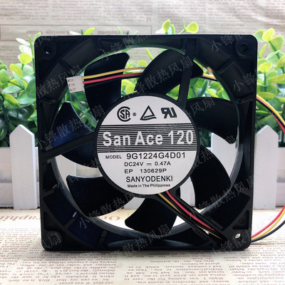 三洋San Ace 9G1224G4D01 24V 0.47A 12cm 12025 变频器 散热风扇