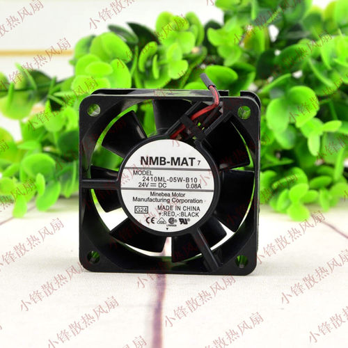 NMB-MAT7 2410ML-05W-B10 24V 0.08A 6025 6cm 变频器 检测风扇