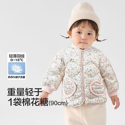 儿童宝宝轻薄款羽绒服2025新款