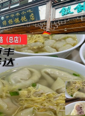 苏州特色绿杨馄饨现做新鲜手工