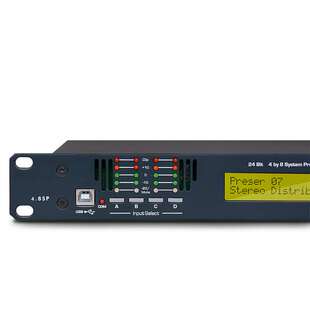 3.6 4.8SP数字音频处理器专业均衡防啸叫舞台线阵音响前级效果器