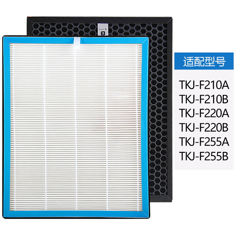 适配TCL空气净化器过滤网滤芯TKJ-F210A/210B F255A/B F220B/220A
