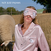 新年礼物 bubu小羊22姆真丝眼罩枕套抱枕礼盒 Pajama Not Just