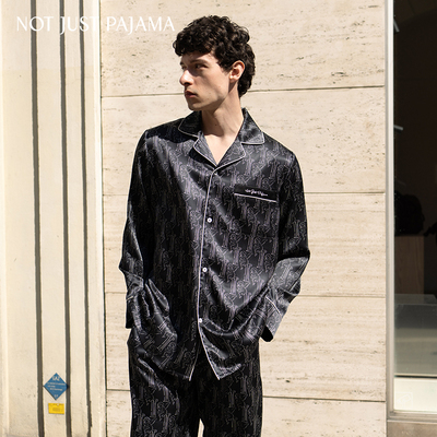 NJP心动博物馆系列真丝睡衣套装