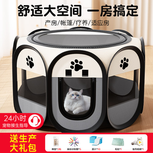 猫咪产房宠物狗狗母猫怀孕产房