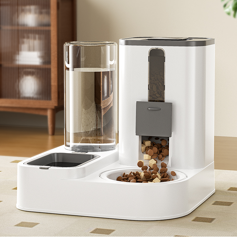 自动续水续粮密封防潮食量可控