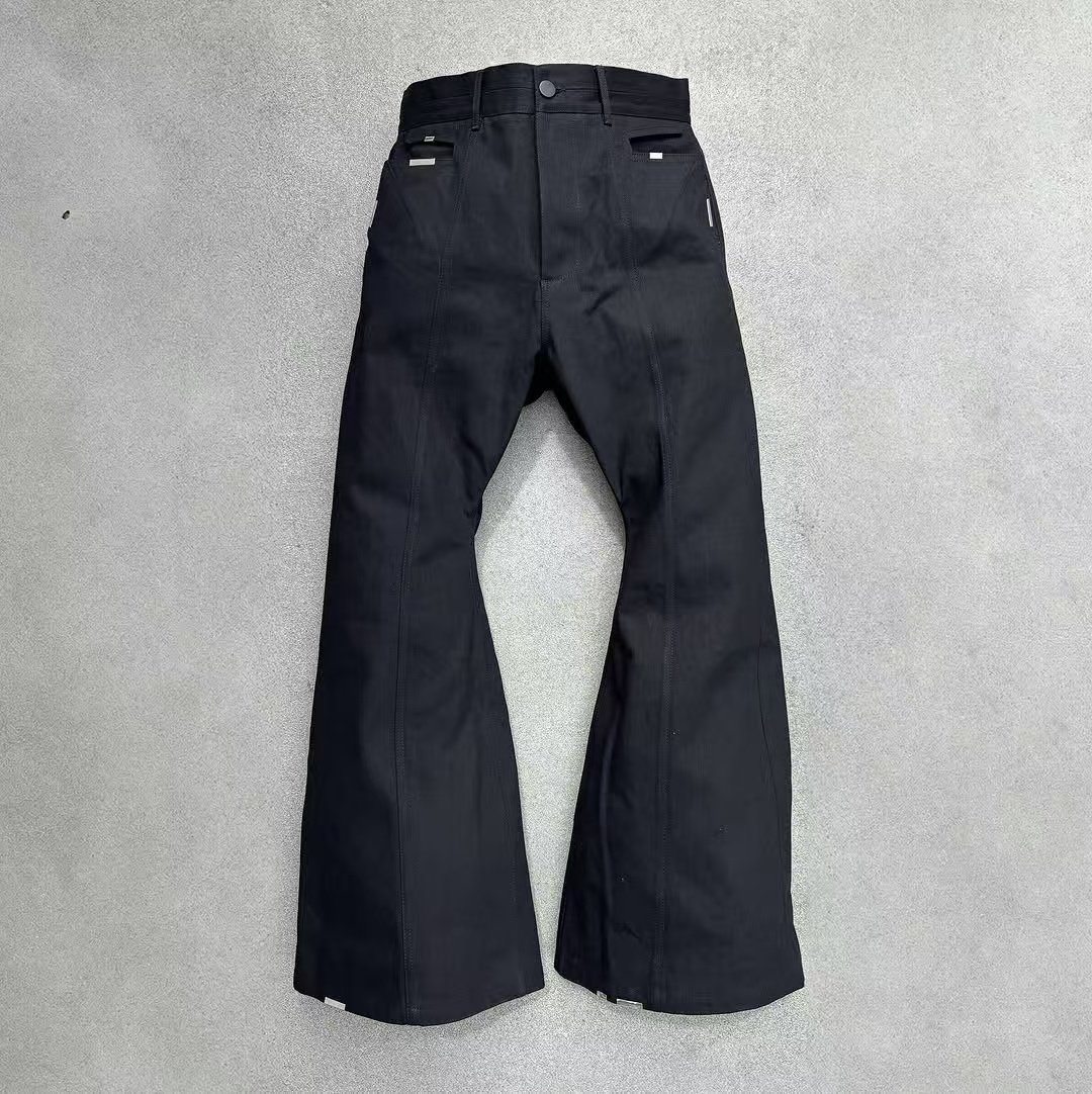 thumbnail for NicolasLee's new "DREAM" Dark Pioneer Flared narrow-cut red-eared flatcut jeans