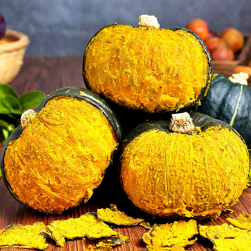 山东新鲜贝贝南瓜板栗味正品小南瓜辅食5斤果蔬窝瓜粉糯香甜农家