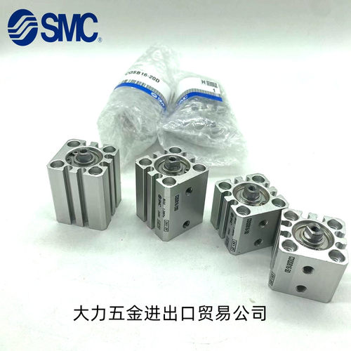 现货SMC薄型气缸CQSB CDQSB16-5D-10D-15D-20D-25D/DM-A93L -M9BL