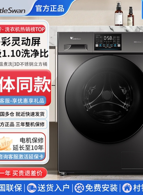 小天鹅10公斤全自动滚筒洗衣机家用变频智能除菌洗脱TG100V23PRO