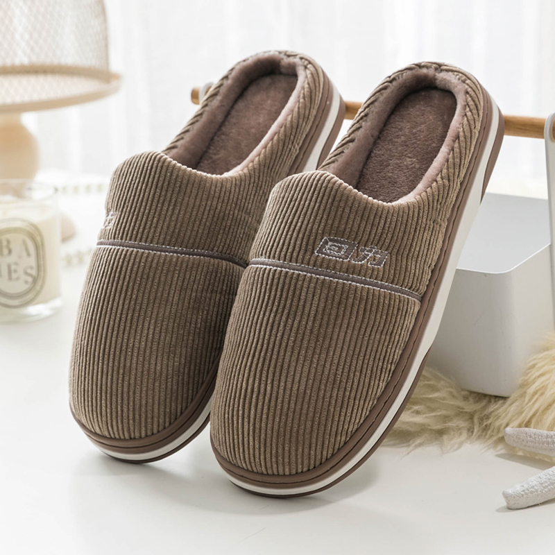 正品回力棉拖鞋男款2025新款踩屎感室内家居防滑保暖外穿加绒棉鞋