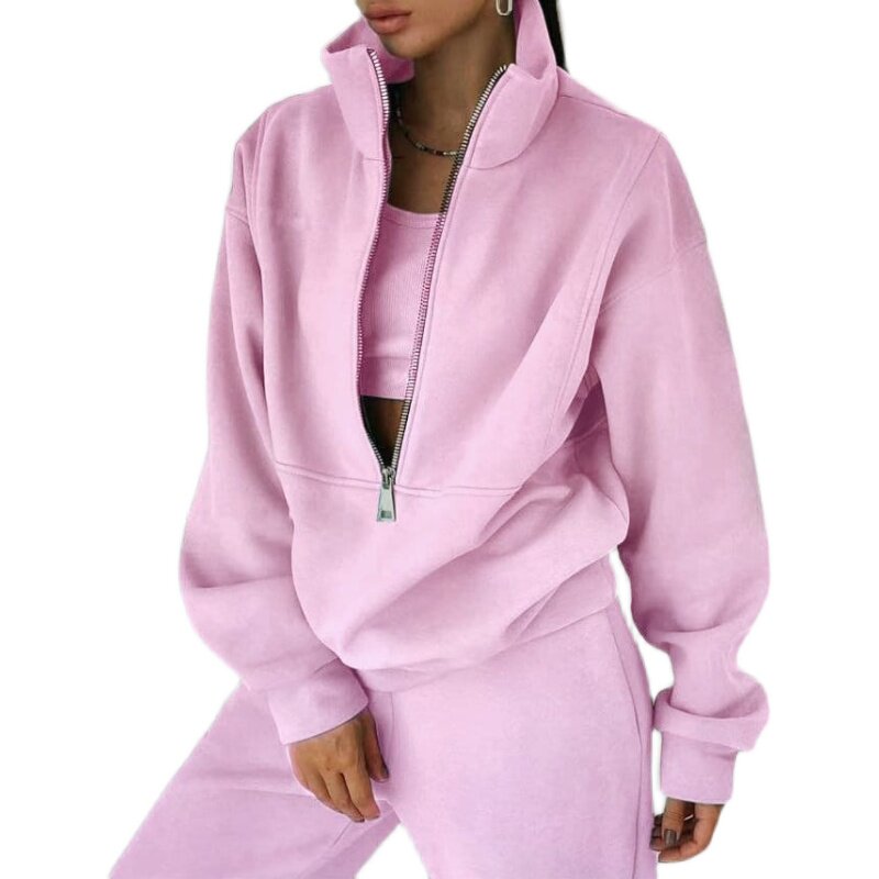 2022EBAY SPRING NEW EUROPEAN BEAUTY NEW FASHION FLEECE SPORTS CASUAL CLOTHES TWO-PIECE SUIT SPORT SUIT