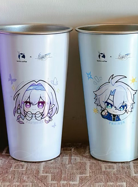 【正品代购 现货当天发】瑞幸联名崩坏星穹铁道白厄遐蝶冷变杯