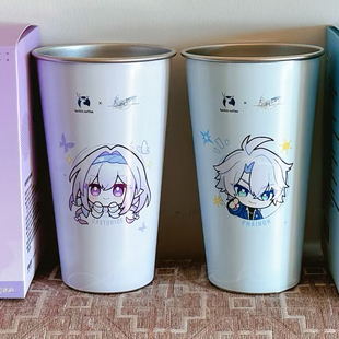 【正品代购 现货当天发】瑞幸联名崩坏星穹铁道白厄遐蝶冷变杯