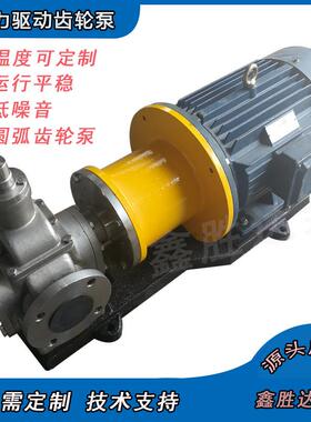 YCB系列低噪音齿轮泵磁力驱动泵无泄漏齿轮泵不锈钢磁力泵厂家